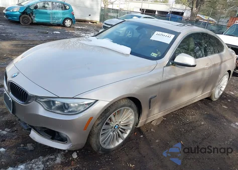 2015 BMW 435I из США, поврежденный, VIN WBA3R1C52FK193102